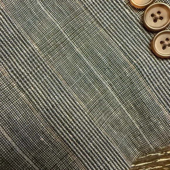 Brooks Brothers Navy Check Blazer - Fitzgerald Fit - Picture 8 of 8